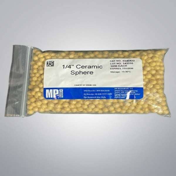 MP Biomedicals Ceramic Sphere 1/4 in. Pack of 1000 Spheres Other MP Biomedicals