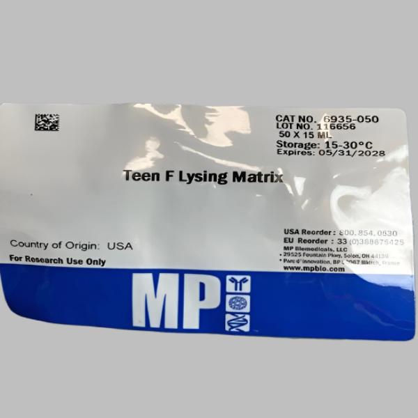 MP Biomedicals Lysing Matrix F 15 ml Pack of 50 Tubes Other MP Biomedicals