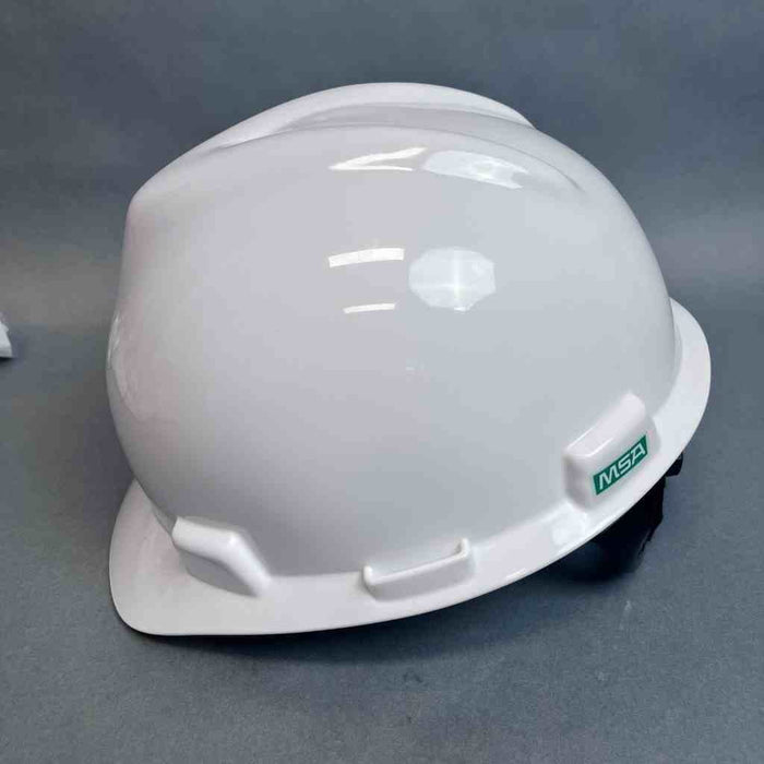 MSA V-Gard Cap Style Hard Hat 4-Point Ratchet, Polyethylene - Set of 3 Helmets PPE MSA