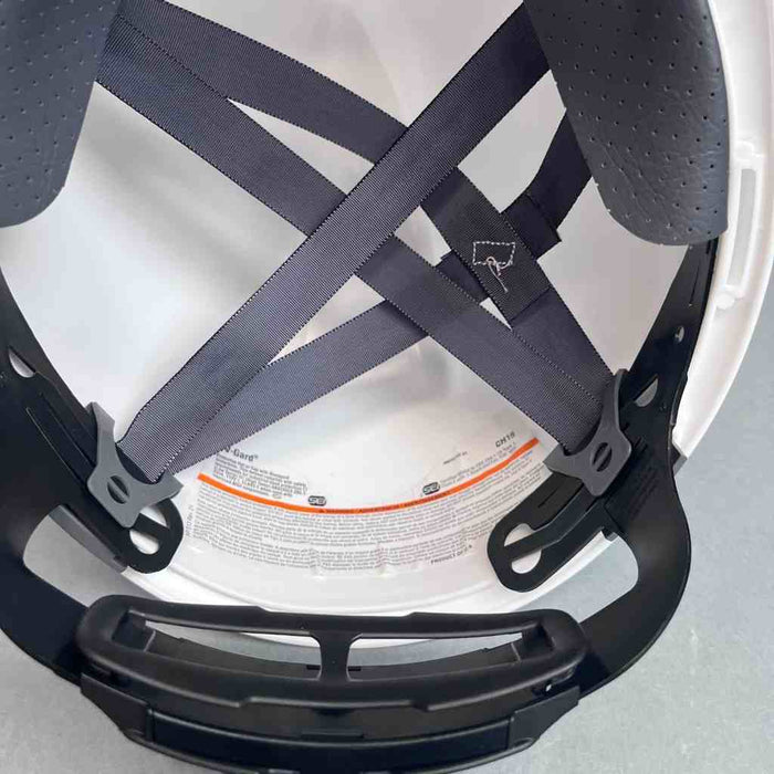 MSA V-Gard Cap Style Hard Hat 4-Point Ratchet, Polyethylene - Set of 3 Helmets PPE MSA