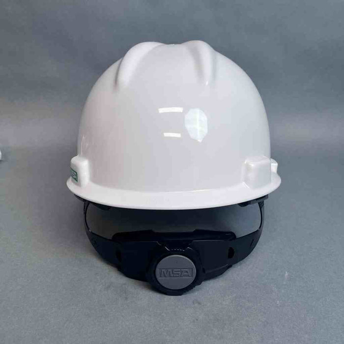 MSA V-Gard Cap Style Hard Hat 4-Point Ratchet, Polyethylene - Set of 3 Helmets PPE MSA