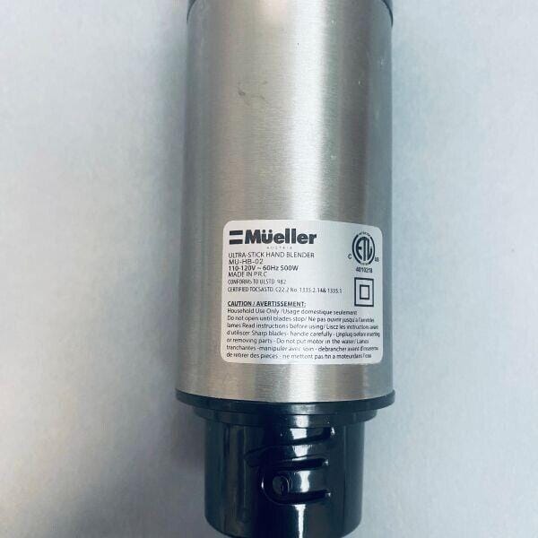 Mueller Blender Stick with 3 Attachments Variable Speed Handheld Blender Power Regulators & Converters Mueller