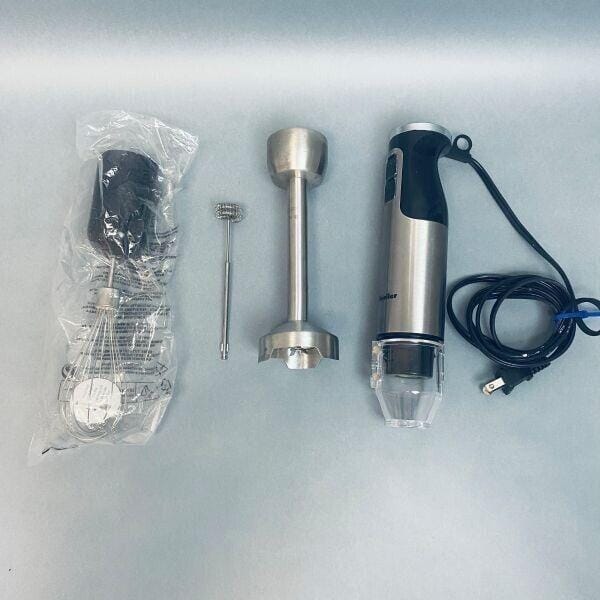 Mueller Blender Stick with 3 Attachments Variable Speed Handheld Blender Power Regulators & Converters Mueller