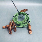 Mueller Electric Alligator Clip Copper Set of 7 Clips in Series w/ Leading Wire Lab Equipment: Other Lab Equipment Mueller Electric