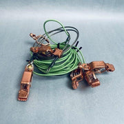 Mueller Electric Alligator Clip Copper Set of 7 Clips in Series w/ Leading Wire Lab Equipment: Other Lab Equipment Mueller Electric