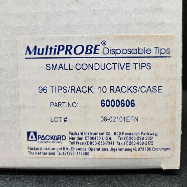 MultiPROBE Disposable Tips Small Conductive Tips - 10 Racks with 96 Tips Pipettes & Pipette Tips MultiPROBE