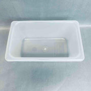 Nalgene Sterilizing Pan 2 L Autoclavable 4.25 in. Depth 10.25 x 6.25 in. Polypropylene Sterilization Trays & Cases SP Bel-Art