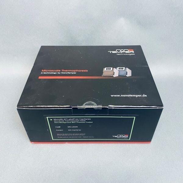 NanoTemper Monolith NT.LabelFree Capillary Zero Background MST Premium 200 Total Other Medical & Lab Glassware NanoTemper