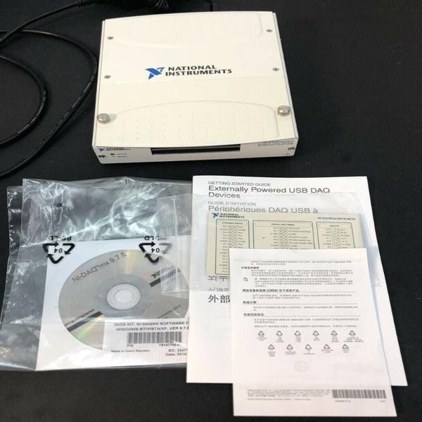 National Instruments Data Acquisition NI DAQPad-6015 Software and Warranty Lab Equipment::Other Lab Equipment National Instruments