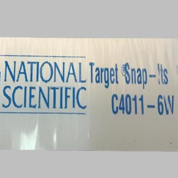 National Scientific C4011-6W Amber Vials 2 ml 12 x 32 mm 4 Packs of 100 Each Lab Consumables::Tubes, Vials, and Flasks National Scientific Supply