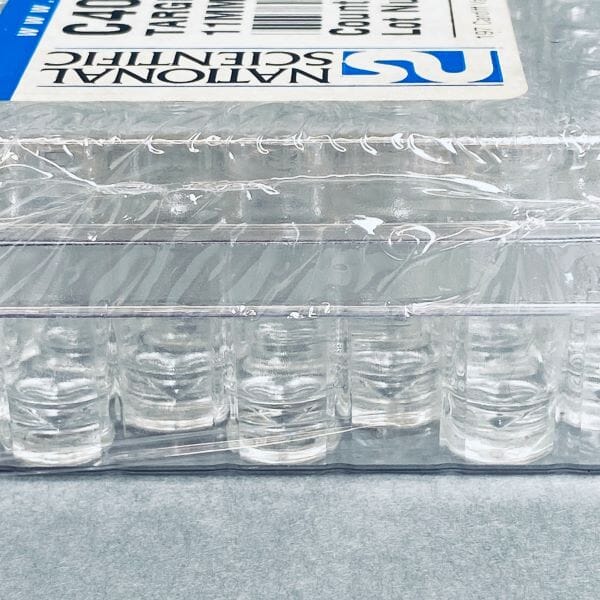 National Scientific Vials 1.5 ml Target High Recovery 11 mm Top - 100 Vials Lab Consumables::Tubes, Vials, and Flasks National Scientific