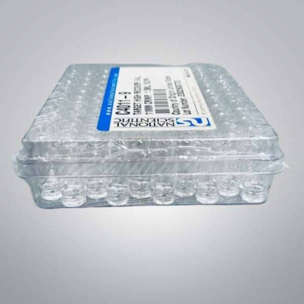 National Scientific Vials 1.5 ml Target High Recovery 11 mm Top - 100 Vials Vials National Scientific