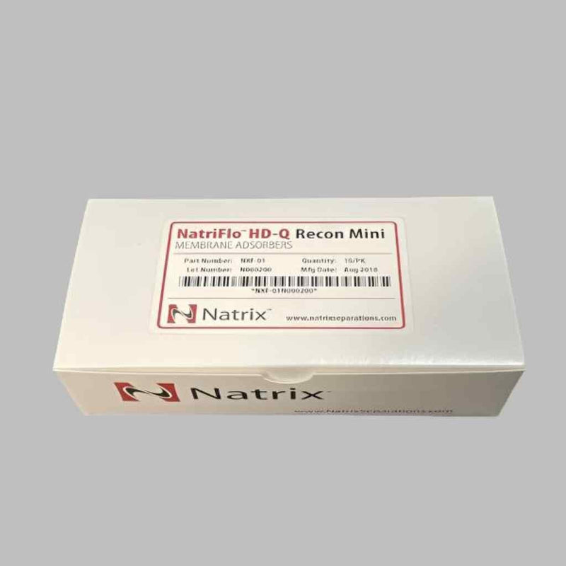 Natrix NatriFlo Mini Membrane Filter HD-Q Recon Box of 10 Filters Chromatography Columns & Reservoirs Natrix