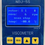 NDJ-5S Digital Rotary Viscometer With Stand Base And Transport Case Viscometers & Rheometers NDJ-5S