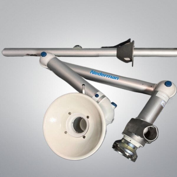 Nederman Fume Hood Snorkel Chemical Resistant 3 in. D 70 in. L — Life