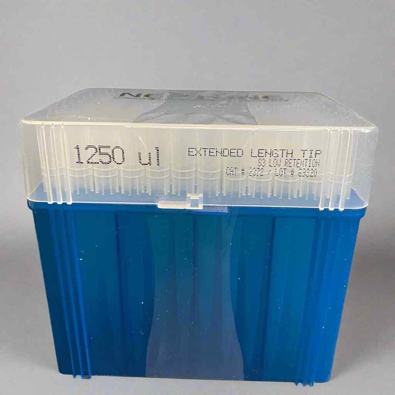 Neptune Pipette Tips 1250 ul Tip Case of 8 Racks with 96 Tips Each Pipets & Pipette Tips Neptune