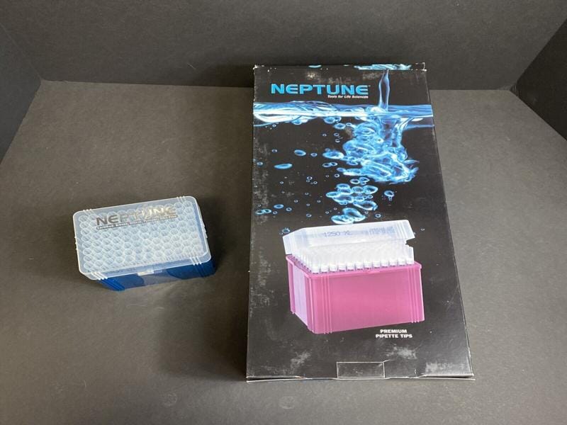 Neptune Pipette Tips 1250 ul Case of 8 Racks — Life Sciences Trading