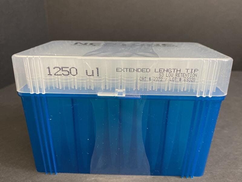 Neptune Pipette Tips 1250 ul Case of 8 Racks — Life Sciences Trading