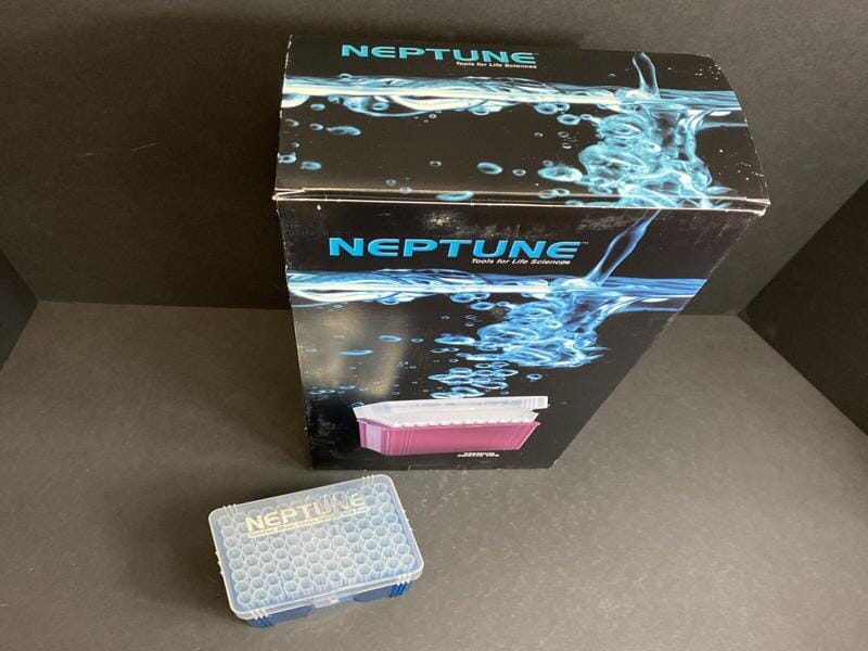 Neptune Pipette Tips 1250 ul Case of 8 Racks — Life Sciences Trading