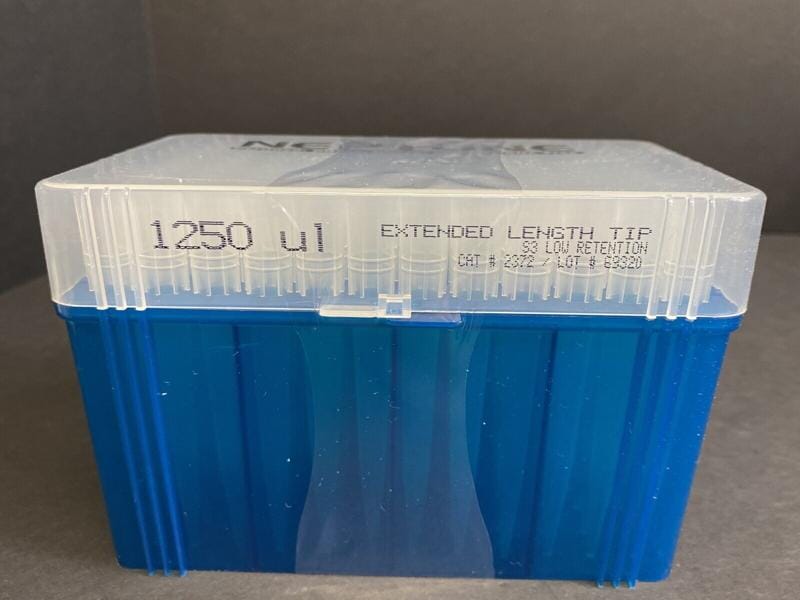 Neptune Pipette Tips 1250 ul Tip Case of 8 Racks with 96 Tips Each Pipettes & Pipette Tips Neptune