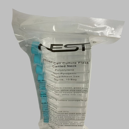 Nest Culture Flask 25 cm2 Vent Cap 7.5 ml PS Sealed 170 Flasks Lab Consumables::Tubes, Vials, and Flasks Nest