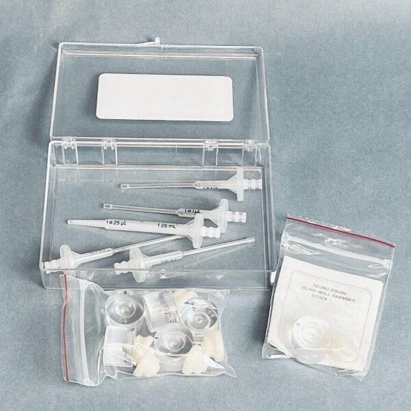 Neuro Probe Blind Single Well Chamber 200 ul - 25 ul Set of 6 Chambers Lab Equipment: Other Lab Equipment Neuro Probe