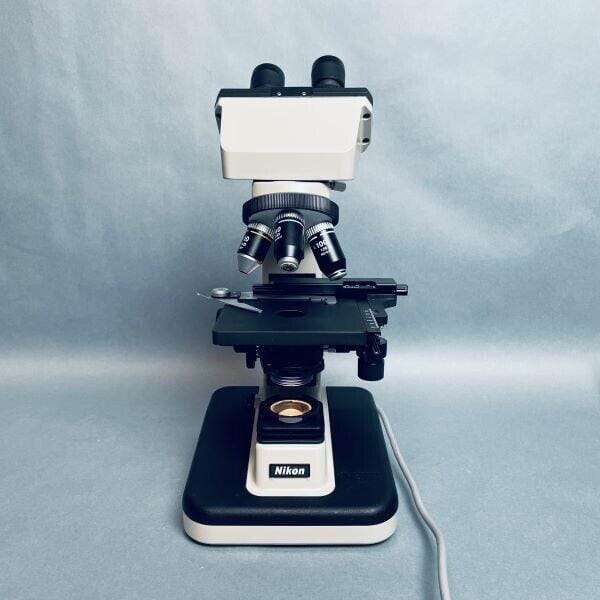 Nikon Alphaphot-2 YS2 Binocular Microscope with Four Objectives Microscopes Nikon