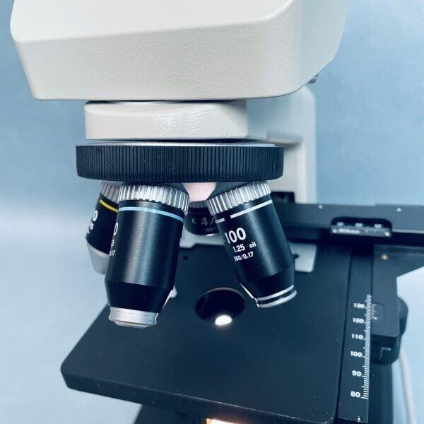 Nikon Alphaphot-2 YS2 Binocular Microscope with Four Objectives Microscopes Nikon