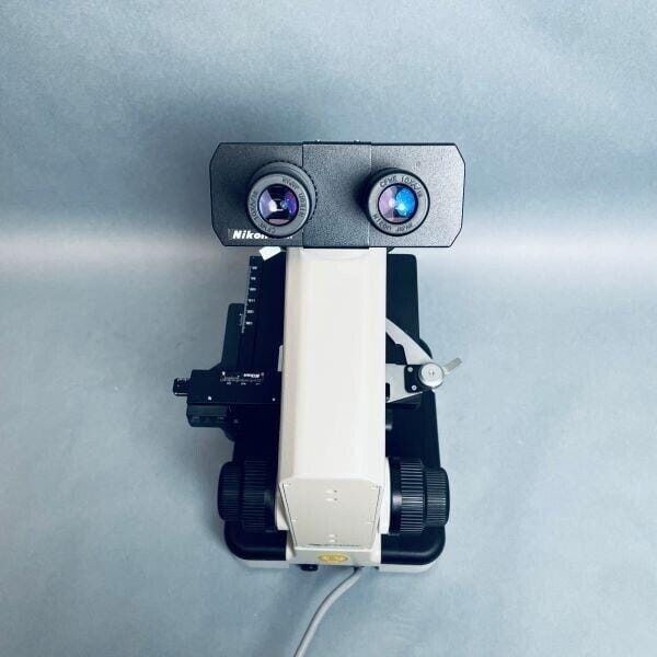 Nikon Alphaphot-2 YS2 Binocular Microscope with Four Objectives Microscopes Nikon