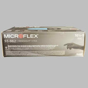 Nitrile Gloves Black Long Cuff Powder Free XXL Case of 1000 Gloves Disposable Gloves Ansell