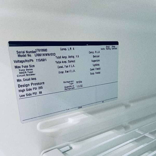 Norlake Lab Refrigerator 5.5 cu. ft. Under Counter with Digital Display Lab Equipment::Lab Freezers & Refrigerators Norlake