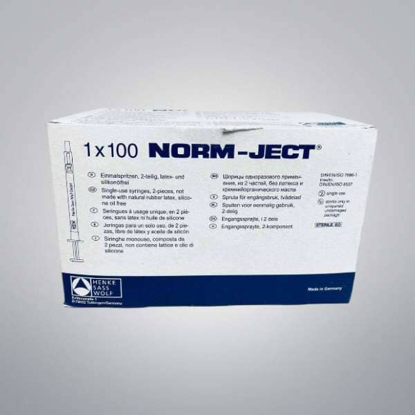 Norm Jet Norm-Ject Luer 1 ml Polypropylene Sterile — Life Sciences Trading