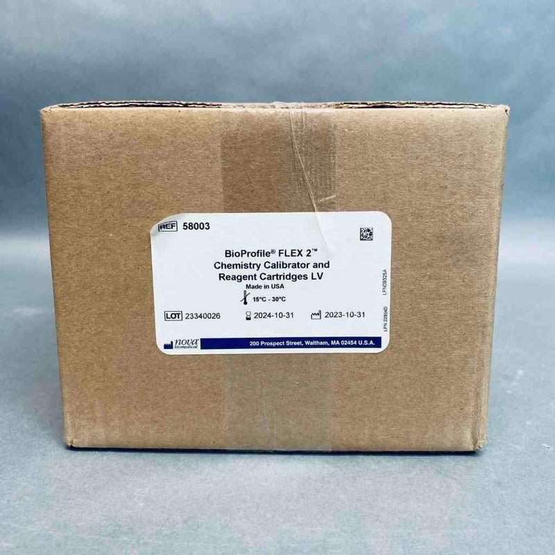 Nova Biomedical BioProfile FLEX 2 Chemistry Calibrator and Reagent Cartridges LV Other Nova Biomedical