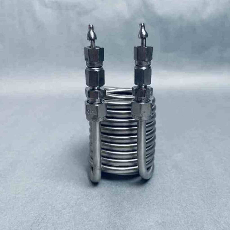 NovaPrep 200 Injection Recovery Coil 1/4 in Tubing OD with 1/6 in ID Tubing Adapter LC/MS/GC Novaprep