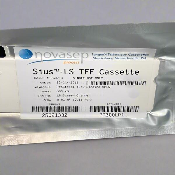 Novasep Filter Cassette SIUS Prostream Low Binding PES 0.1 m2 300 kD Filters Novasep