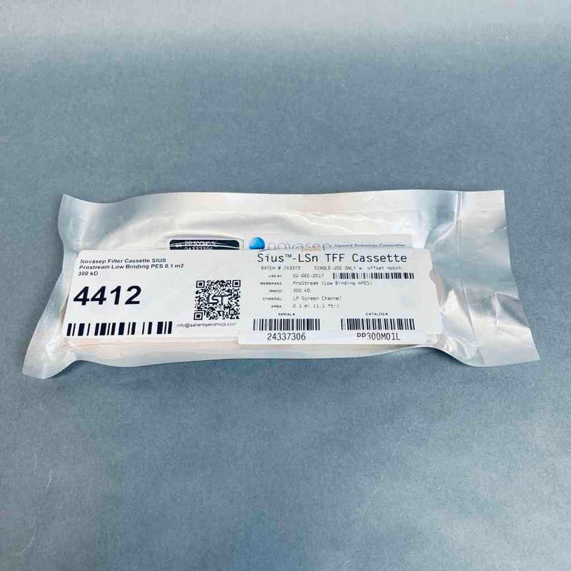 Novasep Filter Cassette SIUS Prostream Low Binding PES 0.1 m2 300 kD Filters Novasep