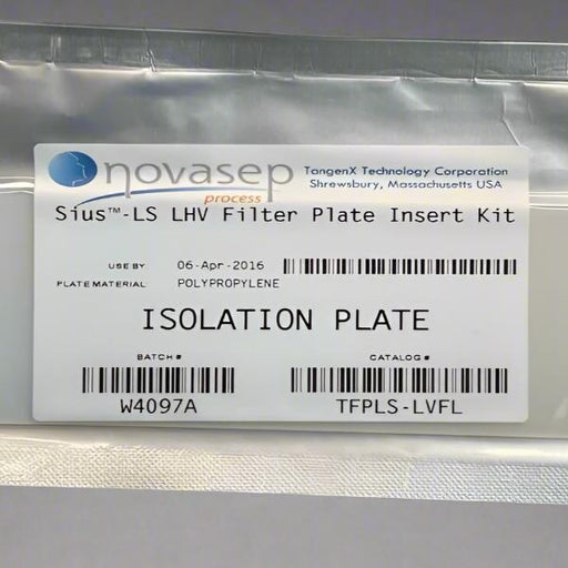 Novasep Sius Filter Isolation Plate Pack of 3 Sealed Plates Filters Novasep