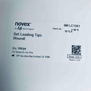 Novex Round Gel Loading Tips 200 ul 4 Racks of 200 Tips Each Pipettes & Pipette Tips Novex