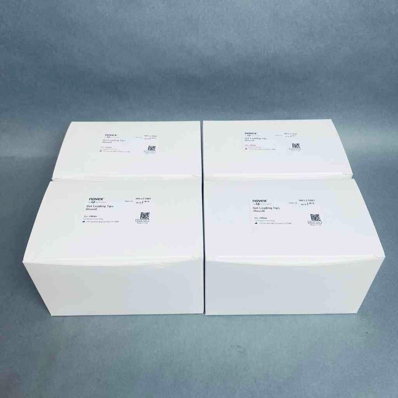 Novex Round Gel Loading Tips 200 ul 4 Racks of 200 Tips Each Pipettes & Pipette Tips Novex