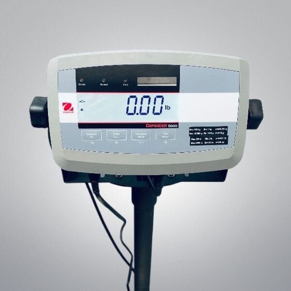 Ohaus Defender 5000 Digital Scale 250 lb Capacity with 60 Day Warranty Scale and Balances Ohaus