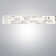 Ohaus I5S Floor Scale with B100P Load Cell 18 X 18 in. Platform with Warranty Scale and Balances Ohaus