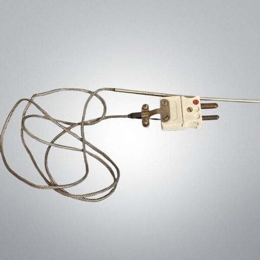 Omega RTD Immersion Probe 2 Wire 20 in. Length Sheath with Braided Cable Lab Equipment: Other Lab Equipment Omega