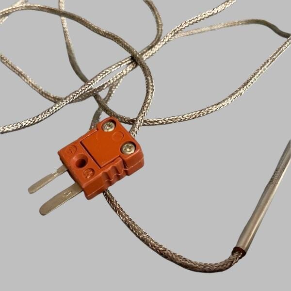 Omega Thermocouple Immersion Probe Type K Bendable 20 in. Length Set of 2 Probes Lab Equipment: Other Lab Equipment Omega