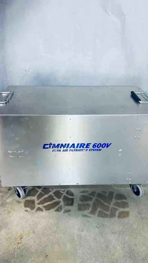 Omniaire 600V Hepa Air Filtration System Filters Omni International