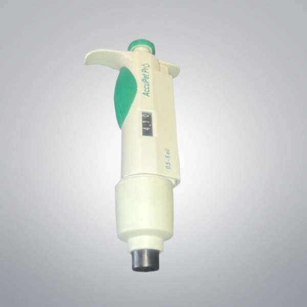 Oxford AccuPet Pro Pipette 5 ml Single Channel Adjustable Pipettes & Pipette Tips BrandTech