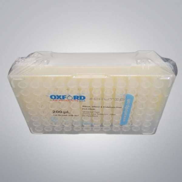 Oxford Pipette Tips 200 ul AccuTip Filtered 20 Racks Pipettes Oxford