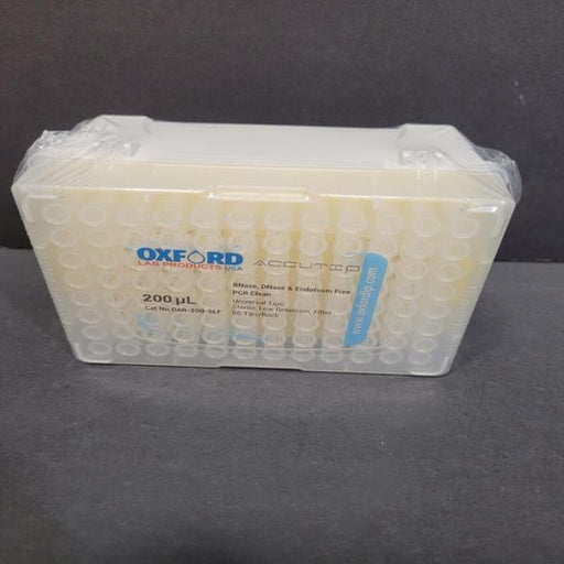 Oxford Pipette Tips 200 ul AccuTip Filtered 20 Racks with 96 Tips Each Pipettes & Pipette Tips Oxford