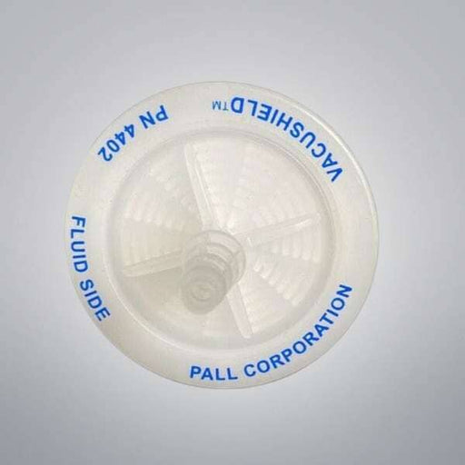 Pall 4402 Vent Filter Vacushield 0.2 um Pore 50 mm Disc with Hose Barb - 3 Filters Filters Pall