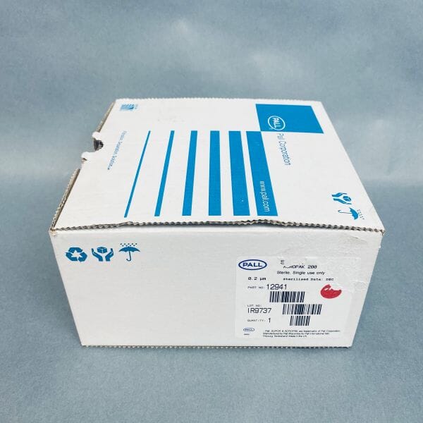 Pall AcroPak 200 Capsule with Filling Bell Supor Membrane 0.2 um Lot of 4 Capsules Filters PALL