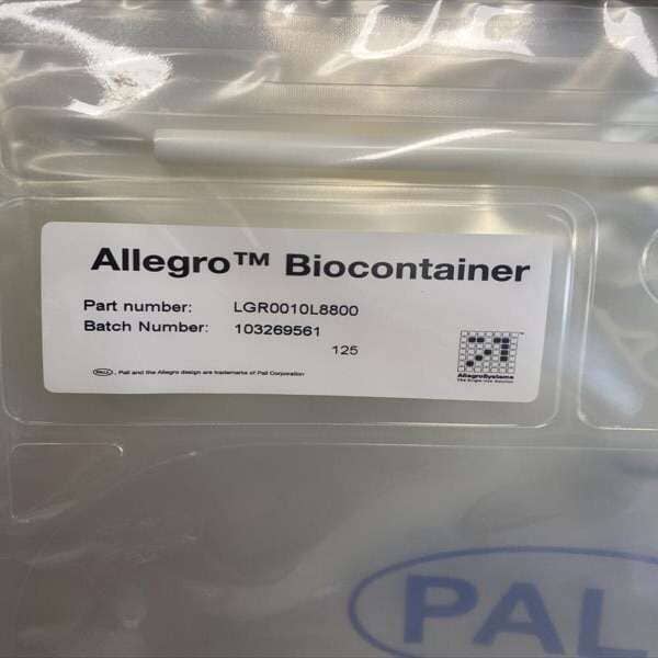 Pall Allegro Biocontainer System 10 L Sealed 4 Systems Other Medical & Lab Equipment Pall